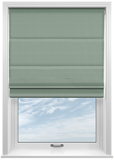Lyra, Sea Salt - Twist&Fit Roman Blind